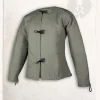 Mytholon 15de Eeuwse Gambeson Aulber, Olijfgroen Canvas
