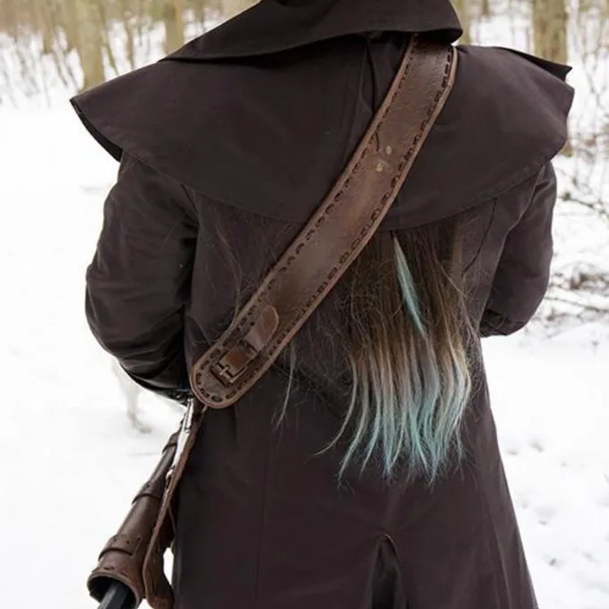 Epic Armoury Bandelier Zeven Zeeën, Bruin 2 Epic Armoury Bandelier Zeven Zeeën, Bruin - Afbeelding 2