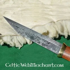 Ulfberth Germaanse Kortsax Van Damascusstaal -Viking zwaarden Winkel germaanse kortsax van damascusstaal 2