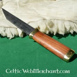 Ulfberth Germaanse Kortsax Van Damascusstaal -Viking zwaarden Winkel germaanse kortsax van damascusstaal 3