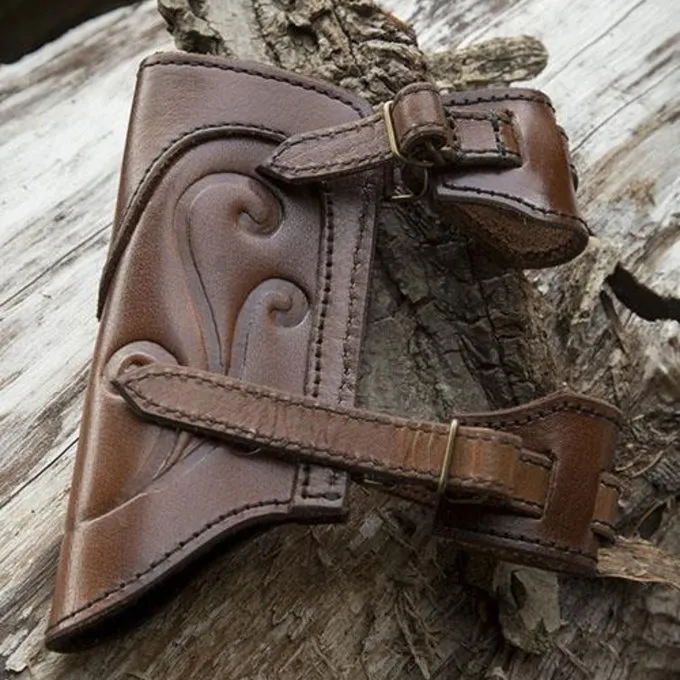 Epic Armoury LARP Zwaardhouder Illumine, Bruin 1 Epic Armoury LARP Zwaardhouder Illumine, Bruin