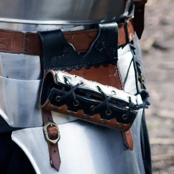 Epic Armoury LARP Zwaardhouder Imperial, Zwart-bruin 2 Epic Armoury LARP Zwaardhouder Imperial, Zwart-bruin - Afbeelding 2