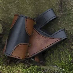 Epic Armoury LARP Zwaardhouder King, Zwart-bruin