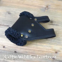 Epic Armoury LARP Zwaardhouder Met Bontafwerking, Leer En Linkshandig 6 Epic Armoury LARP Zwaardhouder Met Bontafwerking, Leer En Linkshandig -Viking zwaarden Winkel larp zwaardhouder met bontafwerking leer en linksh 2