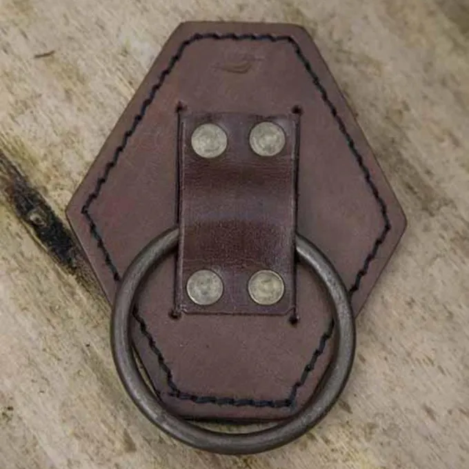 Epic Armoury LARP Zwaardhouder Met Ring, Bruin 2 Epic Armoury LARP Zwaardhouder Met Ring, Bruin - Afbeelding 2