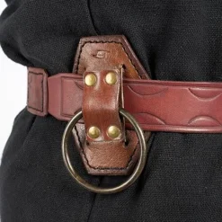 Epic Armoury LARP Zwaardhouder Met Ring, Bruin