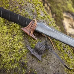 Epic Armoury Leren Haakje Voor LARP Zwaard, Zwart -Viking zwaarden Winkel leren haakje voor larp zwaard zwart 2