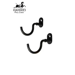 Hanwei Muurhaken Zwart