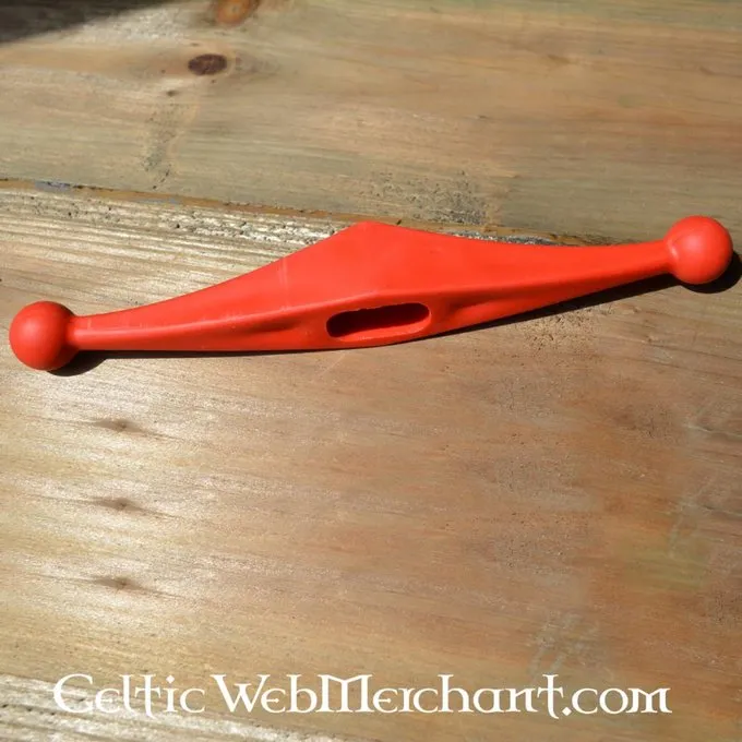 Red Dragon Pareerstang Eenhander Rood 2 Red Dragon Pareerstang Eenhander Rood - Afbeelding 2