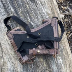 Epic Armoury RFB Dubbele LARP Zwaardhouder, Bruin-zwart -Viking zwaarden Winkel rfb dubbele larp zwaardhouder bruin zwart 4