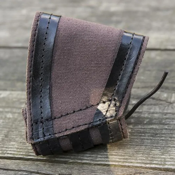 Epic Armoury RFB LARP Dolk-zwaardhouder, Bruin-zwart 2 Epic Armoury RFB LARP Dolk-zwaardhouder, Bruin-zwart - Afbeelding 2