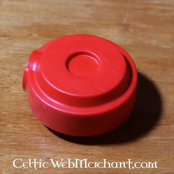 Red Dragon Ronde Pommel Voor Trainingszwaard Rood 2 Red Dragon Ronde Pommel Voor Trainingszwaard Rood - Afbeelding 2