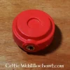 Red Dragon Ronde Pommel Voor Trainingszwaard Rood