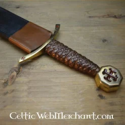 Deepeeka Tempeliersdolk Hughes De Payens -Viking zwaarden Winkel tempeliersdolk hughes de payens 3