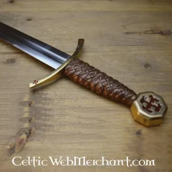 Deepeeka Tempeliersdolk Hughes De Payens -Viking zwaarden Winkel tempeliersdolk hughes de payens 4