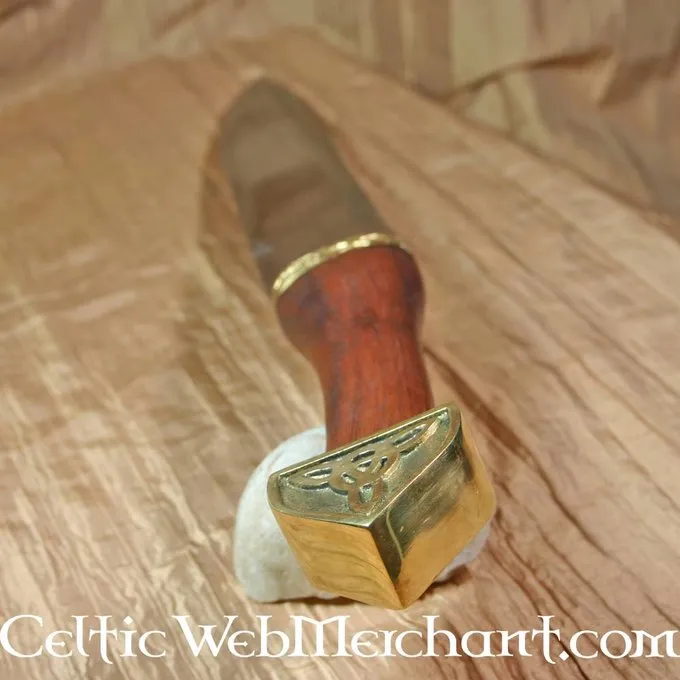 Deepeeka Triquetrasax Met Houten Handvat 3 Deepeeka Triquetrasax Met Houten Handvat - Afbeelding 3