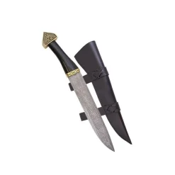 Deepeeka Triquetrasax Van Damascusstaal