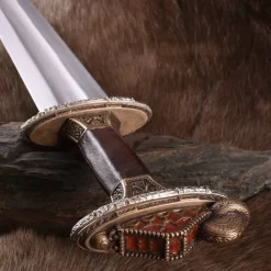 Deepeeka Vendelzwaard Uppsala 7de-8ste Eeuw, Messing Gevest -Viking zwaarden Winkel vendelzwaard uppsala 7de 8ste eeuw messing gevest 10