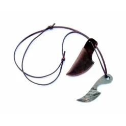 Viking Nekmes Damascus -Viking zwaarden Winkel viking nekmes damascus 3