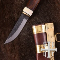 SPQR Vikingmes 9de-10de Eeuw, Gotland Type -Viking zwaarden Winkel vikingmes 9de 10de eeuw gotland type 2