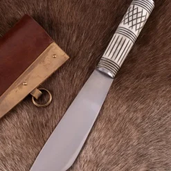 Deepeeka Vikingsax Met Benen Grip -Viking zwaarden Winkel vikingsax met benen grip 2