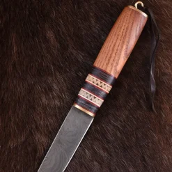 SPQR Vikingsax Thingvellir, Damascusstaal