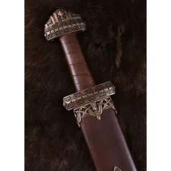 Deepeeka Vikingzwaard Eiland Eigg Damascusstaal, Leren Grip 9 Deepeeka Vikingzwaard Eiland Eigg Damascusstaal, Leren Grip -Viking zwaarden Winkel vikingzwaard eiland eigg damascusstaal leren grip 3