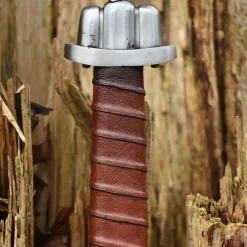 Ulfberth Vikingzwaard Met Gelobde Pommel Battle-ready, Kort -Viking zwaarden Winkel vikingzwaard met gelobde pommel battle ready kort 2