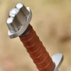 Ulfberth Vikingzwaard Met Gelobde Pommel Battle-ready, Kort -Viking zwaarden Winkel vikingzwaard met gelobde pommel battle ready kort 3